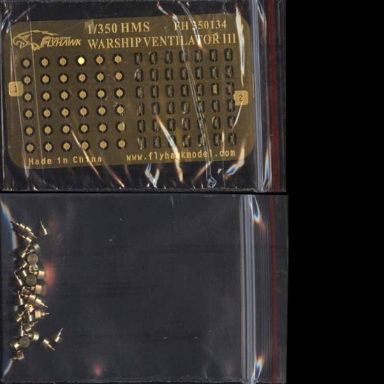 1/350 WWII British Navy Warship Ventilator set III 1/350 WWII British Navy Warship Ventilator set III