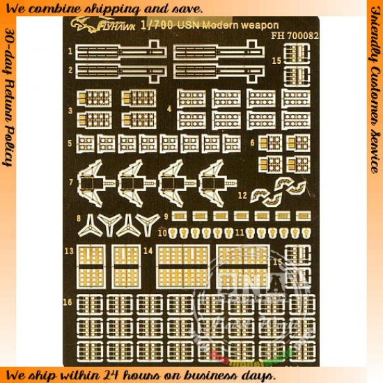 1/700 USN Modern Weapon Vol.1 1/700 USN Modern Weapon Vol.1