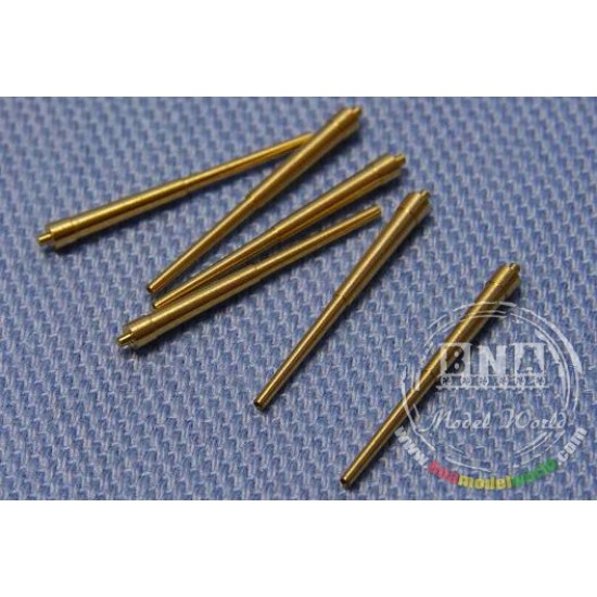 1/700 WWII German Naval 28cm/52 SK C/28 Metal Barrels (6pcs) 1/700 WWII German Naval 28cm/52 SK C/28 Metal Barrels (6pcs)