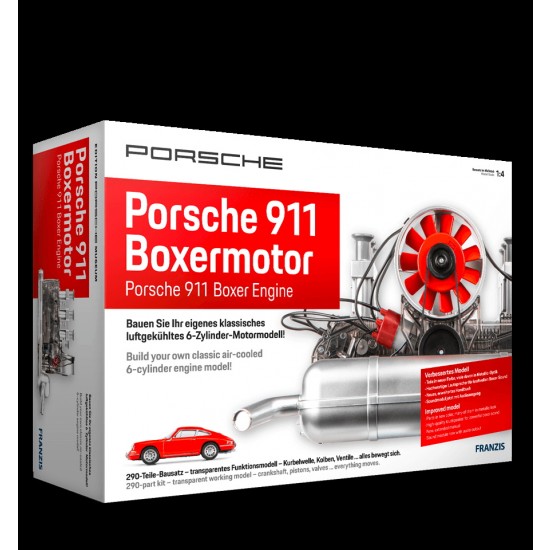 1/4 Porsche 911 Boxermotor 6-cylinder Working Engine Model