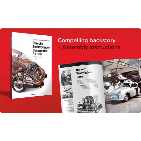 1/4 Porsche 911 Boxermotor 6-cylinder Working Engine Model 1/4 Porsche 911 Boxermotor 6-cylinder Working Engine Model