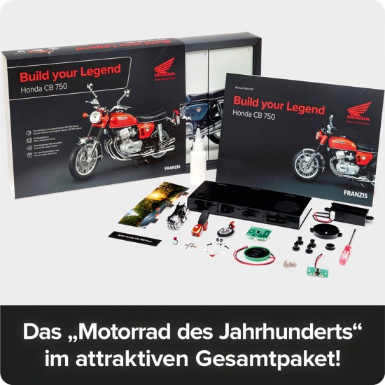 1/24 Honda CB 750 Legend Motorcycle (engine sound base included) 1/24 Honda CB 750 Legend Motorcycle (engine sound base included)