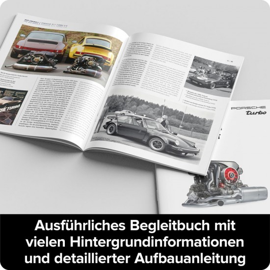 1/4 Porsche 911 Turbomotor 6-cylinder Working Turbo Engine Model 1/4 Porsche 911 Turbomotor 6-cylinder Working Turbo Engine Model
