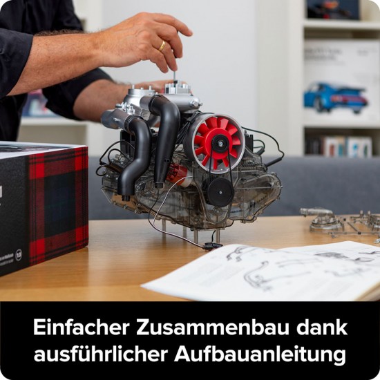 1/4 Porsche 911 Turbomotor 6-cylinder Working Turbo Engine Model 1/4 Porsche 911 Turbomotor 6-cylinder Working Turbo Engine Model