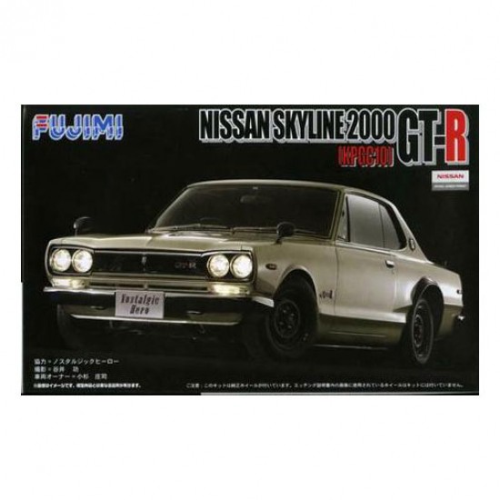1/24 Nissan Skyline GT-R KPGC-10, etching parts included (ID-115)
