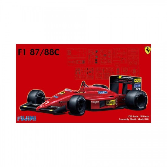 1/20 Ferrari F1-87/88C (GP-6) 1/20 Ferrari F1-87/88C (GP-6)