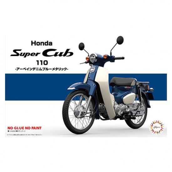 1/12 (BNXNo1) Honda Super Cub 110 (Urbane Denim Blue Metallic)