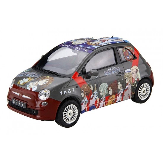1/24 Yokosuka Fiat 500 High School Fleet Ver. 1/24 Yokosuka Fiat 500 High School Fleet Ver.