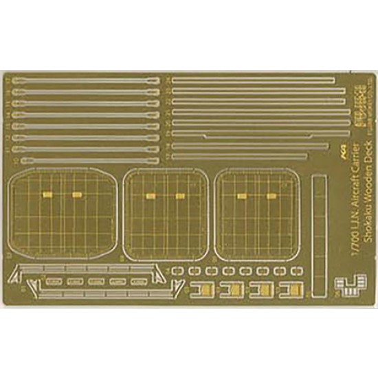 1/700 IJN Aircraft Carrier Shokaku Full Hull (w/Wooden Deck Sticker) 1/700 IJN Aircraft Carrier Shokaku Full Hull (w/Wooden Deck Sticker)