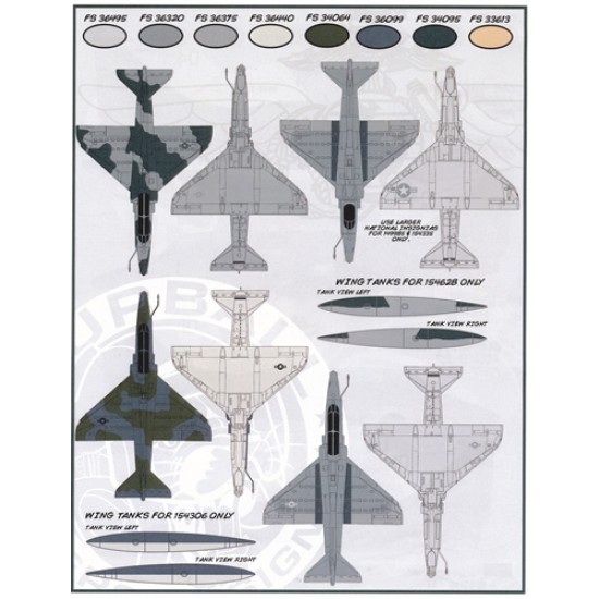 1/32 LO-Viz Devil Dog Scooters Decal for OA-4M/TA-4J/A-4M/F/E Skyhawks 1/32 LO-Viz Devil Dog Scooters Decal for OA-4M/TA-4J/A-4M/F/E Skyhawks
