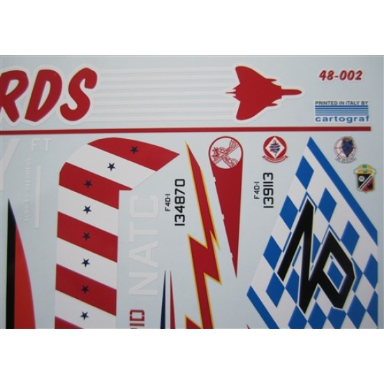 1/48 F4D-1 Skyray Fast Fords National Insignias & Stencil Decals for Tamiya kits 1/48 F4D-1 Skyray Fast Fords National Insignias & Stencil Decals for Tamiya kits