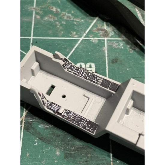1/48 F/A-18E/F/G Cockpit Detail Set for Hasegawa kits 1/48 F/A-18E/F/G Cockpit Detail Set for Hasegawa kits