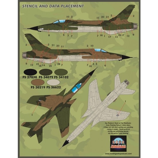 1/48 Colors and Markings of F-105s Part I 1/48 Colors and Markings of F-105s Part I