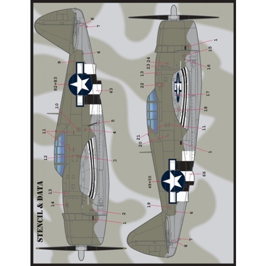 Decals for 1/48 Colours and Markings of P-47s Part 1 Decals for 1/48 Colours and Markings of P-47s Part 1