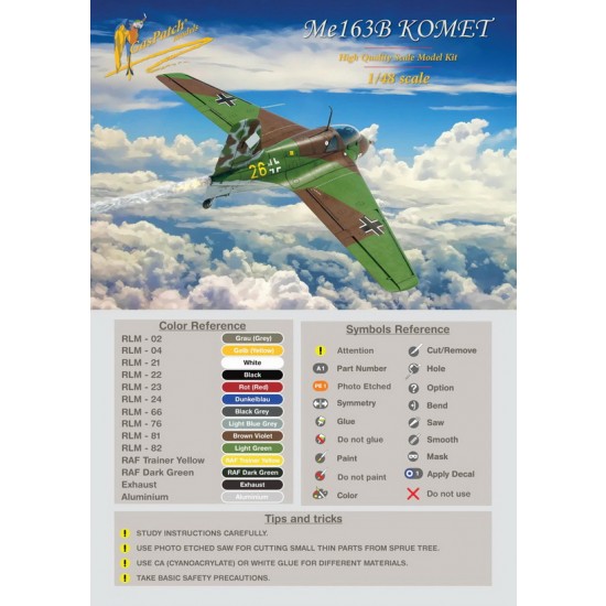 1/48 Messerschmitt Me163 Komet 1/48 Messerschmitt Me163 Komet