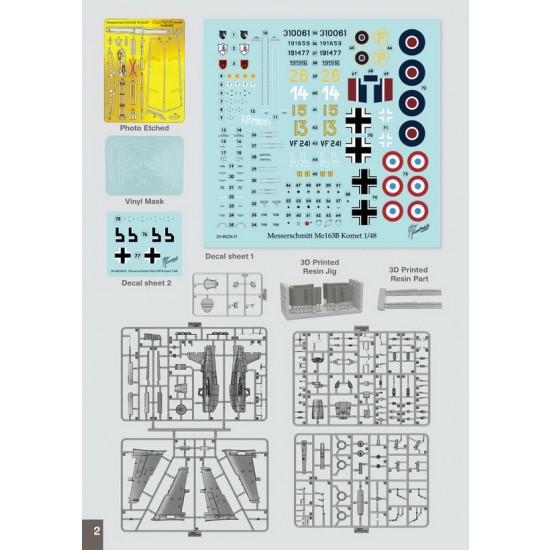 1/48 Messerschmitt Me163 Komet 1/48 Messerschmitt Me163 Komet