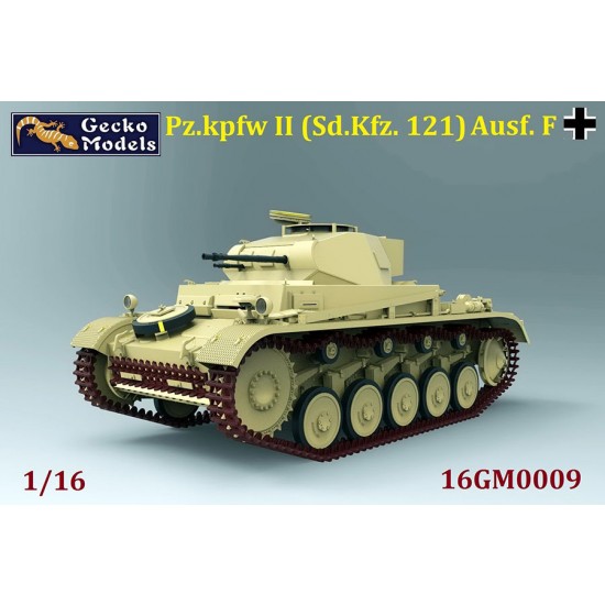 1/16 PzKpfw II (Sd.Kfz. 121) Ausf. F (North Africa & Italian Front) 1/16 PzKpfw II (Sd.Kfz. 121) Ausf. F (North Africa & Italian Front)