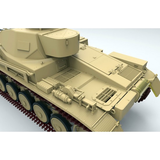 1/16 PzKpfw II (Sd.Kfz. 121) Ausf. F (North Africa & Italian Front) 1/16 PzKpfw II (Sd.Kfz. 121) Ausf. F (North Africa & Italian Front)