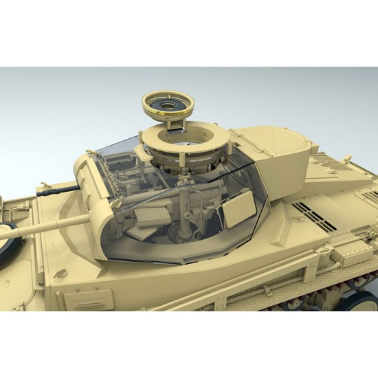 1/16 PzKpfw II (Sd.Kfz. 121) Ausf. F (North Africa & Italian Front) 1/16 PzKpfw II (Sd.Kfz. 121) Ausf. F (North Africa & Italian Front)