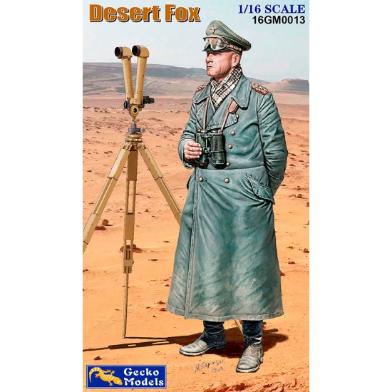 1/16 Desert Fox Figure with Telescope parts 1/16 Desert Fox Figure with Telescope parts