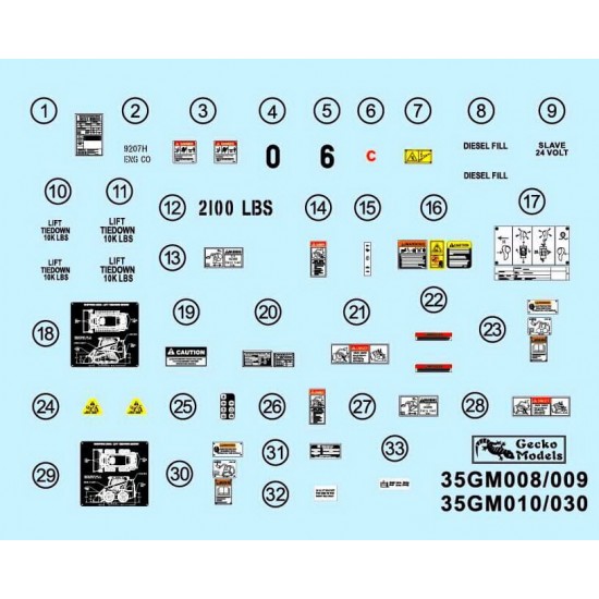 1/35 US Army Heavy Type II (M400T) Pallet Forklifts 1/35 US Army Heavy Type II (M400T) Pallet Forklifts