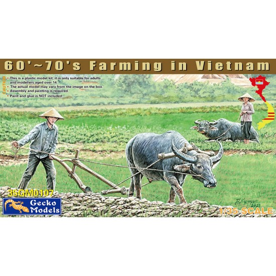 1/35 60-70s Farming in Vietnam