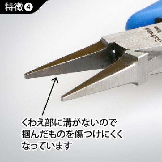 Craft Grip Series - Ultra-fine Lead Pliers (length: 130mm) Craft Grip Series - Ultra-fine Lead Pliers (length: 130mm)