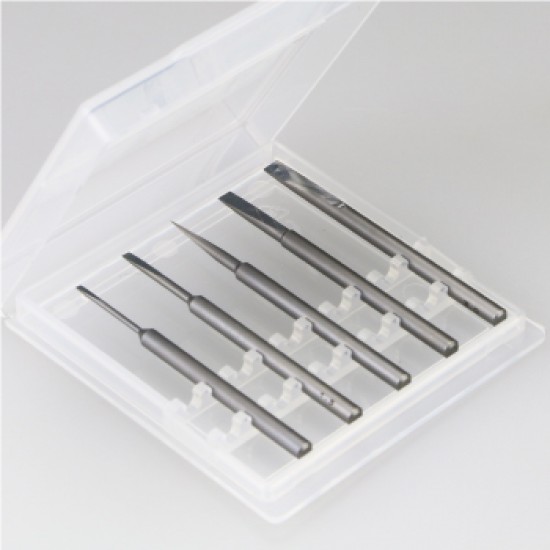 Pin Vise Spin Blade Bit Set (diameter: 1mm, 1.5mm, 2mm, 2.5mm, 3mm) Pin Vise Spin Blade Bit Set (diameter: 1mm, 1.5mm, 2mm, 2.5mm, 3mm)