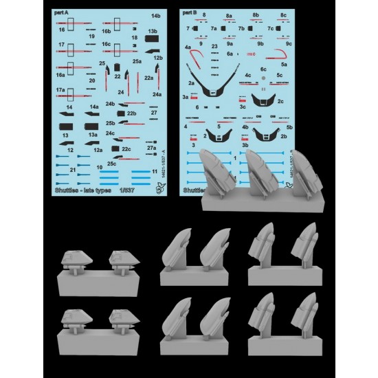 1/537 Federation Shuttles Late Type 1/537 Federation Shuttles Late Type