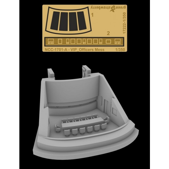 1/350 NCC-1701-A/Constitution Refit VIP Officers Mess for Polar Lights [STAR TREK VI]
