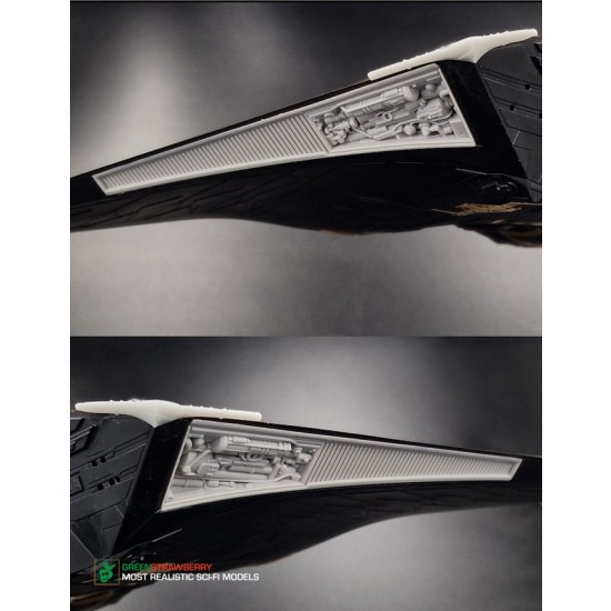 1/350 Kronos one (QonoS) - Hydrogen Ram Intake Corection set for Polar Lights kit 1/350 Kronos one (QonoS) - Hydrogen Ram Intake Corection set for Polar Lights kit