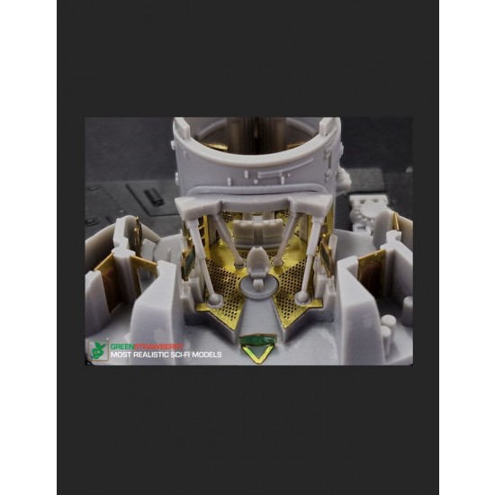 1/350 Ktinga class Battle Cruiser Main Bridge Detail set for Polar Lights [STAR TREK]