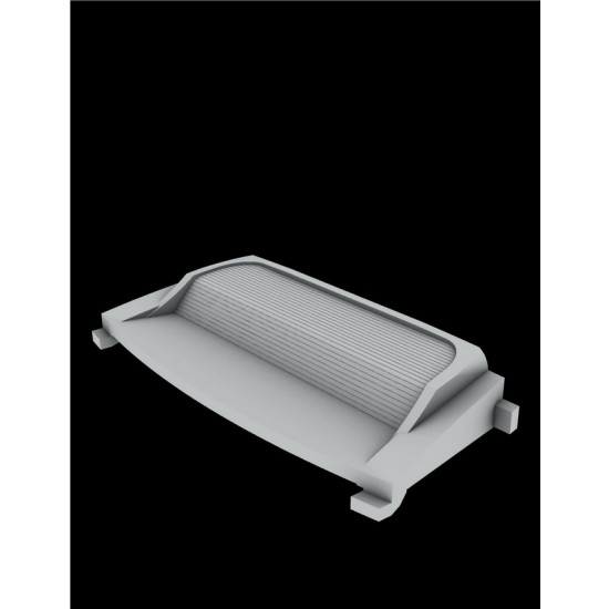 1/1400 USS Enterprise NCC-1701-D Galaxy Main Hangar Entrance Correction Set for AMT kit 1/1400 USS Enterprise NCC-1701-D Galaxy Main Hangar Entrance Correction Set for AMT kit