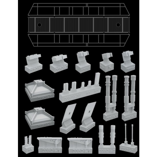 1/32 Imperial Service Gantry Full Resin kit [STAR WARS: A New Hope]