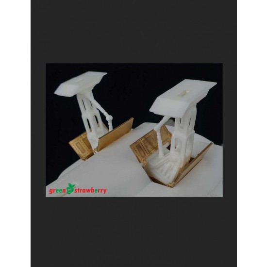 1/32 Colonial Viper Mk.II Photo-etch Detail set for Moebius /Revell kits 1/32 Colonial Viper Mk.II Photo-etch Detail set for Moebius /Revell kits