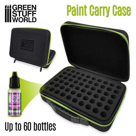 Paint Carry Case (features 60 individual recesses designed to fit 17 ml) Paint Carry Case (features 60 individual recesses designed to fit 17 ml)