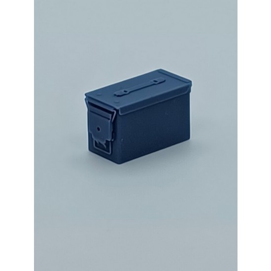1/16 Modern Australian 12.7mm/.50 Cal Ammunition Box (4pcs) 1/16 Modern Australian 12.7mm/.50 Cal Ammunition Box (4pcs)