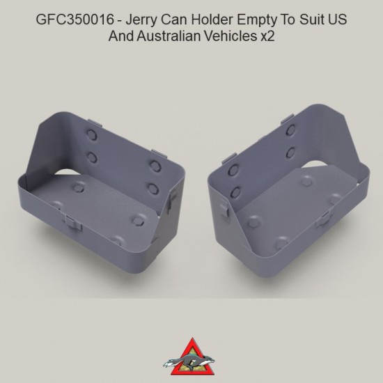 1/35 US/Australian Vehicles Jerry Can Holder (empty, 2pcs) 1/35 US/Australian Vehicles Jerry Can Holder (empty, 2pcs)