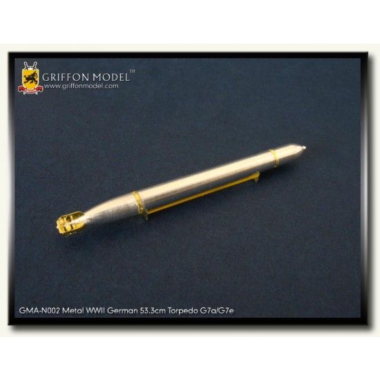1/144 Metal WWII German Torpedo 53.5cm G7a / G7e for all brands 1/144 Metal WWII German Torpedo 53.5cm G7a / G7e for all brands