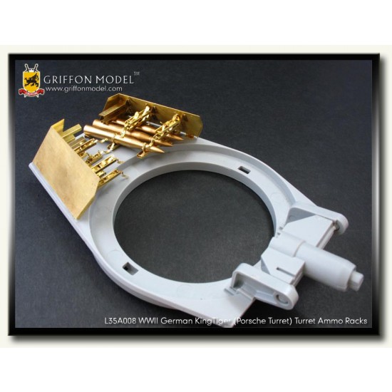 1/35 King Tiger Porsche Turret Ammo Racks for Dragon/Tamiya kits 1/35 King Tiger Porsche Turret Ammo Racks for Dragon/Tamiya kits