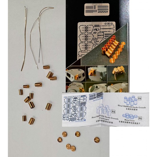 1/35 NbKWrf39 Smoke Grenade Discharger for Armoured Vehicle 1/35 NbKWrf39 Smoke Grenade Discharger for Armoured Vehicle