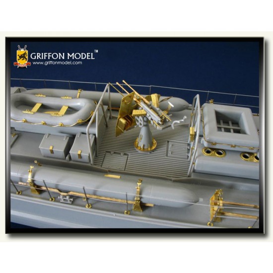 1/72 Schnellboot S100 w/Flakvierling 38 Detail Set for Revell 05002 1/72 Schnellboot S100 w/Flakvierling 38 Detail Set for Revell 05002