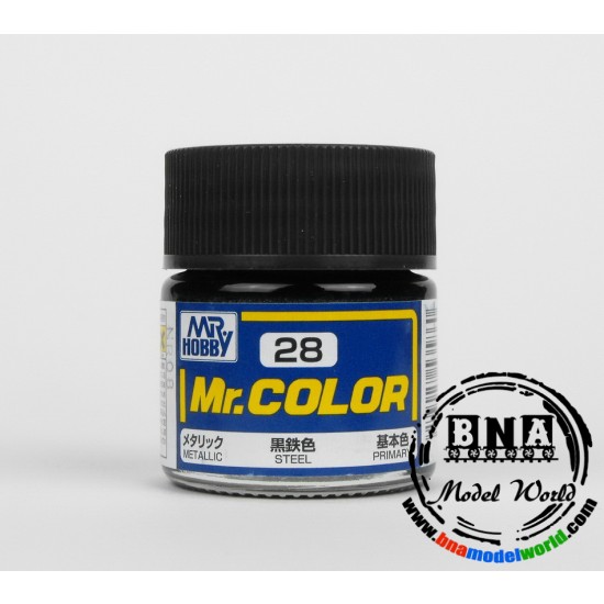 Solvent-Based Acrylic Paint - Metallic Steel (10ml) Solvent-Based Acrylic Paint - Metallic Steel (10ml)