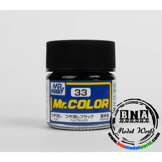 Solvent-Based Acrylic Paint - Flat Black (10ml) Solvent-Based Acrylic Paint - Flat Black (10ml)