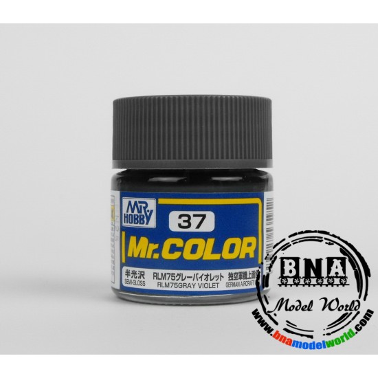 Solvent-Based Acrylic Paint - Semi-Gloss RLM75 Grey Violet (10ml) Solvent-Based Acrylic Paint - Semi-Gloss RLM75 Grey Violet (10ml)