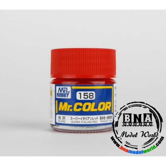 Solvent-Based Acrylic Paint - Gloss Super Italian Red (10ml) Solvent-Based Acrylic Paint - Gloss Super Italian Red (10ml)