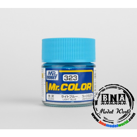 Solvent-Based Acrylic Paint - Gloss Light Blue (10ml)