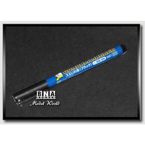 Gundam Paint Marker - Enamel Ultra Fine Black (0.04mm) #01 Gundam Paint Marker - Enamel Ultra Fine Black (0.04mm) #01