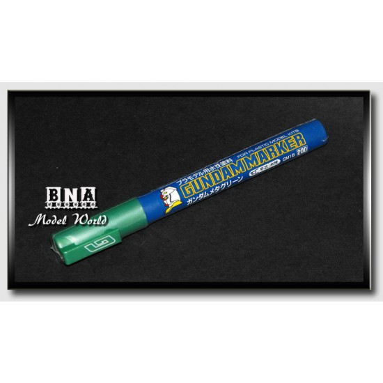 Gundam Paint Marker - Acrylic Metallic Green (Thick Line) #18 Gundam Paint Marker - Acrylic Metallic Green (Thick Line) #18