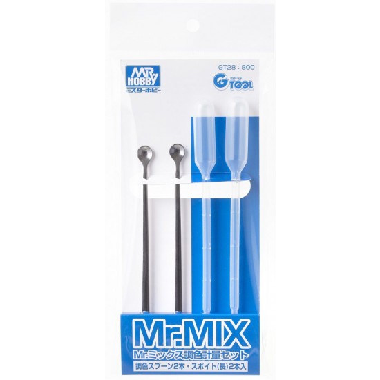 Mr.Mix II - Dropper (2pcs) & Stirring Stick (2pcs) Mr.Mix II - Dropper (2pcs) & Stirring Stick (2pcs)